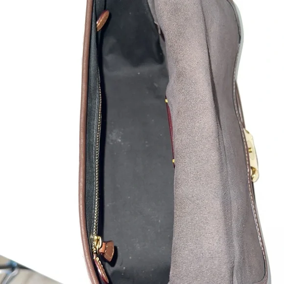 Coach Tabby Signature Jacquard Shoulder Bag in Oak Maple - Picture 7 of 15